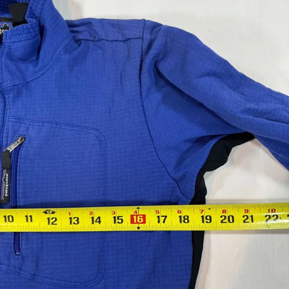 Vintage Patagonia R1 Regulator Thermal Baselayer Pullover Blue Men's S FA99‎ USA